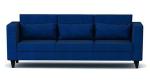 Febonic Snooky Fabric Sofa (Seater : 3 Colour : Royal Blue; Sofa Material : Fabric)