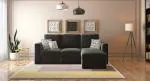 Urban Ladder Kowloon Sectional Sofa Cum Bed With Storage (Colour : Pebble Grey)