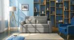 Urban Ladder Camden Compact Sofa Cum Bed (Colour : Vapour Grey)
