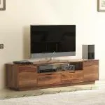 Urban Ladder Zephyr Large Tv Unit (Finish : Teak)