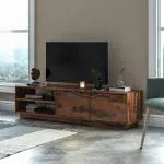 Urban Ladder Zephyr Tv Unit (Finish : Teak)