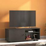 SimplyWud Liam Engineered Wood Shutter TV Unit (Finish : Dark Wenge)