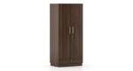 Urban Ladder Bocado Wardrobe (Door : Two; Finish : Columbian Walnut)