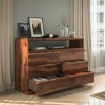 Urban Ladder Ohio Chest Of Six Drawers (Finish : Teak)