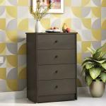 SimplyWud Ben 4 Chest Of Drawers - Dark Wenge
