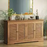 Urban Ladder Tuscany Teak Wood Sideboard (Finish : Latin American Teak)