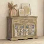 Urban Ladder Azul Sideboard (Finish - Brushed Bali Oak)