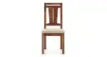 Urban Ladder Martha Dining Chairs - Set Of 2 (Finish : Teak; Colour : Wheat Brown)