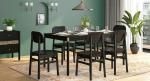 Urban Ladder Gaku Dining Chair - Set Of 2 (Colour : Charcoal Black)