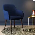 Urban Ladder Owen Lounge Chair (Colour : Midnight Blue)
