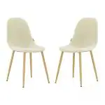 Urban Ladder Smith Dining Chair Set Of 2 (Finish - Natural Oak)