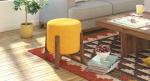 Urban Ladder Nicole Stool (Colour : Matte Mustard Yellow)