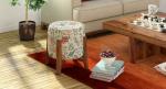 Urban Ladder Nicole Stool (Colour : Calico Print)