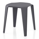 Urban Ladder Ibiza Plastic Patio Table in Grey Colour