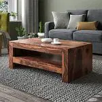 Urban Ladder Epsilon Coffee Table (Finish : Teak)