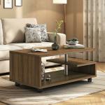 Urban Ladder Lorelai Coffee Table (Finish -Chocolate Oak)