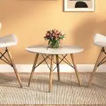 Urban Ladder Ormond Coffee Table (Colour : White; Finish : White)