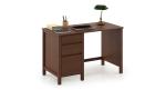 Urban Ladder Agatha Study Table (Finish : Dark Walnut; Structure : Without Hutch)