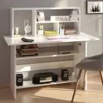 Urban Ladder Anton Study Table (Colour : White)