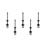 Comet Busters Black Bindi For Women