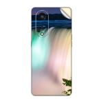 GADGETSWRAP Printed Vinyl Skin Sticker for Oppo Reno 8T (5G) - Waterfall Art