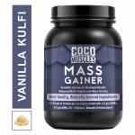 Coco Muscles Mass Gainer | Health Supplement, Mass Gainer, Weight Gainer | Premium Weight Gain Formula for Muscle Growth - Vanilla Kulfi Flavor 1kg