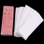 BAFLI 200Pcs Disposable Non-woven Hair Removal Paper Depilatory Wax