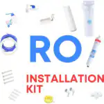 E.F.M RO Installation Kit 150000 L RO + UV + UF + Copper Guard + pH enhancer Water Purifier