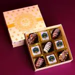 Oriole Gifts Ramadan Chocolate Gift Hamper with Chocolate Dates & Premium Bites for Family, Friends, Staff