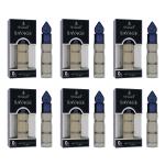 Al-Nuaim E-Series Savage Attar Roll On - Pack Of 6 (6ml Each) | Unisex Attar | Exquisite Alcohol-Free Aromatic Fragrance Oil for Lasting Elegance and Charm