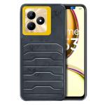 Knotyy Back Cover TPU Case for Realme C53 | Soft and Flexible | Camera Bump Protection | with Yellow Ring (Grey, Pack of: 1)