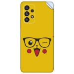 GADGETSWRAP Printed Vinyl Skin Sticker for Samsung Galaxy A53 (5G) - pika