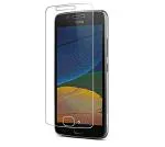 Vizio Moto G5 Plush Transparent Tempered Glass Touch Sensitive and Anti-Shatter Screen Protector with Wet and Dry wipes 7.4 x 0.1