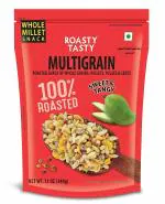 Roasty Tasty Multigrain Snack of Whole Grain | Millets & Pulses Namkeen Snack (340g)