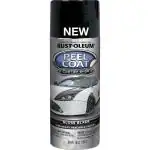 Rust-Oleum AUTOMOTIVE 298102 PEEL COAT Temporary Peelable Coating Spray Paint Gloss Black, 317 grams