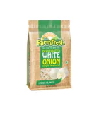 Jain Farm Fresh Dehydrated White Onion Flakes 200g Pack of 4 (200g x 4 - 800g)