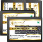 Badahair Activated Charcoal Soap Combo, 100 G (Pack Of 4)