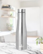 Unify Jupiter Stainless Steel Water Bottle Perfect for Office, Home, Hiking, Trekking, Travel, and More Leak-Proof and Fridge Friendly -1000 ML (Pack of 1)
