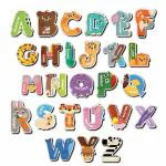 Mini Leaves Early Child Development Toys A-Z Alphabet Letters Magnets Refrigerator Magnets