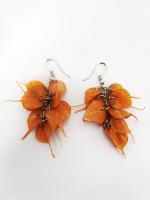 PUSPITA HANDICRAFT PRODUCTS craft earring beige Woman PUSPA HANDCRAFT- 106