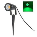 OTS LIGTS 6W LED Outdoor Garden Spot and Spike Waterproof IP65 Light, Aluminium Body (Driver in Built, Green)