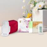 Mom & Teens UltraThin Sanitary Pads Combo (XXL 320mm & XL 280mm) | 14 XXL & 6 XL | 10 Panty Liners| 20 Paper Disposal Pouch | 1 Utility Bag