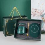 Mintblues Coffee Mug Warmer Electric Coffee Warmer for Desk with Auto Shut Off, Smart Cup Warmer for Warming & Heating Coffee Beverage Milk Tea and Hot Chocolate (Mug Included, 400 ML)