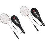 JJ Jonex Unisex Multicolor Aluminum All Rounder Ayush Badminton Kit With 2 Rackets