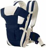 Mom's Pride Navy, Cream Polyester Baby Carrier 4 In 1 Carry Bag Cuddler
