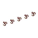 Comet Busters Maroon Stone Bindi For Women