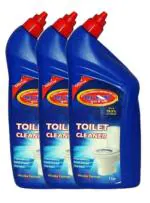 DEVBRAND Toilet Cleaner Liquid With Minutes 2 Formula | Removes Tough Stains And Provides | Long Lasting Freshness | 1 L, Pack of 3