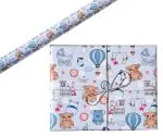 Aakar Pack of 5, Gift Wrapping Paper, 29 x 19 inches, Wrapping Paper, Gift Paper, colorful wrapping paper, gift wrapping paper sheet