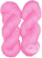 Simi Enterprise Deep Pink Wool Brilon Wool, Hank Hand Knitting Wool, Art Craft Soft Fingering Crochet Hook Yarn, Needle Knitting Yarn Thread Dye Sm-Da, 200 G