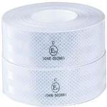 AutoVision E21 24 Feet High Intensity Retro Reflective Tape White 50.8 mm x 7.3 m White Reflective Tape (Pack of 1)